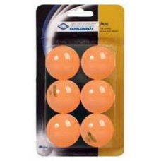 PELOTAS DE PING PONG X 6 EN BLISTER ORANGE