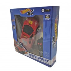 AUTO A RADIO CONTROL SPEED SPRINT CON LUZ 2 FUNCIONES HOT WHEELS