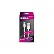 CABLE USB A LIGHTNING IPHONE SOUL 1 METRO