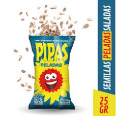 GIRASOL PIPAS PELADAS SALADAS X 25 G