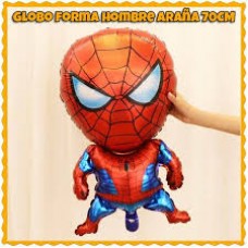 GLOBO DE PAPEL METALIZADO SPIDERMAN 70 CM