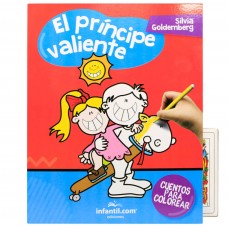 LIBRITO PARA PINTAR EL PRINCIPE VALIENTE