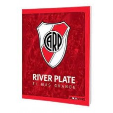 CUADERNO RAYADO T/F X 48 H RIVER PLATE