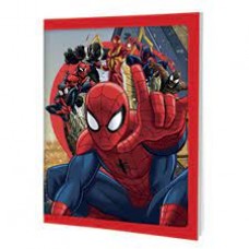 CUADERNO RAYADO T/F X 48 H SPIDERMAN