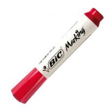 MARCADOR PARA PIZARRA ROJO BIC MARKING RECARGABLE