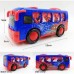 AUTOBUS A FRICCION SUPERHEROES MUEVE LAS VENTANAS SUPER HERO CAR