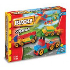 LADRILLITOS - BLOCKY VEHICULOS X 140 PIEZAS