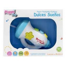 TROMPETA CON LUZ Y SONIDO POPPI DULCES SUEÑOS