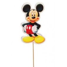 ADORNO DE TORTA - PINCHE FIGURA PERSONAJE TELGOPOR GRANDE MICKEY