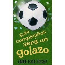 INVITACION PELOTA DE FUTBOL