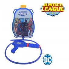 PISTOLA DE AGUA CON MOCHILA JUSTICE LEAGUE