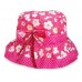 GORRA DE BEBE CAPOTITA FLOREADA