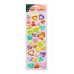 STICKERS CON RELIEVE Y BRILLO CORAZONES HS5130