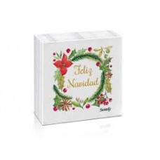 SERVILLETAS DESCARTABLES ESTAMPADAS NAVIDEÑAS X 20 UNIDADES