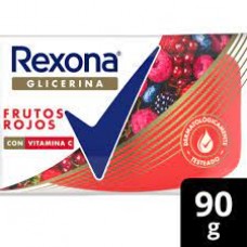 JABON DE TOCADOR X 1 REXONA X 90 GLICERINA FRUTOS ROJOS