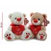 PELUCHE OSO CON CORAZON 25 CM PHI PHI 4461