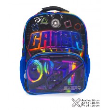 MOCHILA ESPALDA GAMER CYBER SPORT PHI PHI BAGS