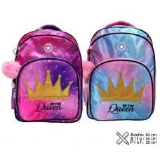 MOCHILA ESPALDA CORONA BE TE QUEEN PHI PHI BAGS