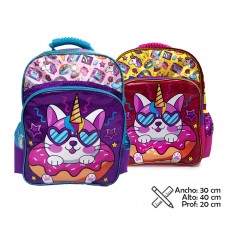 MOCHILA ESPALDA GATO UNICORNIO PHI PHI BAGS