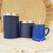 SET MATERO X 3 (MATE + LATAS VERTEDORAS) MATE DE PLASTICO