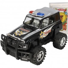 CAMIONETA DE POLICIA 4 X 4 A FRICCION EN BOLSA