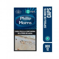 CIGARRILLOS PHILIP MORRIS X 12 BOX BLUE SPIN