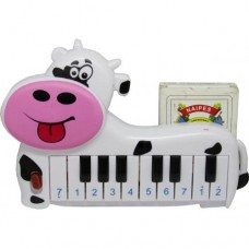 PIANO CON SONIDO FORMA DE ANIMALES VACA