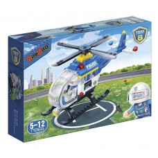 LADRILLITOS - BANBAO  X 122 PIEZAS POLICE HELICOPTER