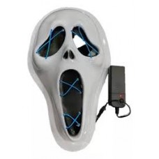 HALLOWEEN - CARETA SCREAM CON LUZ