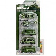 SET DE VEHICULOS MILITARES EN BLISTER