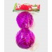 GLOBO NAVIDEÑO 6 CM FUCSIA TORNEADO X 2