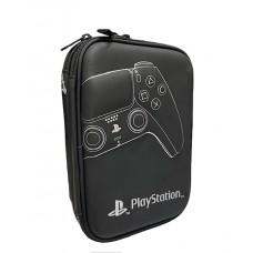 CARTUCHERA 2 PISOS PLAY STATION GOMA EVA CON RELIEVE LETRA Q