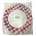 PLATOS DESCARTABLES X  10 - 22,5 CM BORDE ESCOCES PICNIC