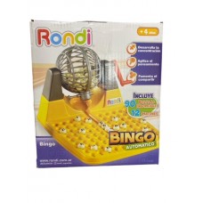 BINGO CON BOLILLERO AUTOMATICO RONDI