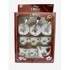 JUEGO DE COCINA - SET DE CAFE CON CAFETERA EN CAJA