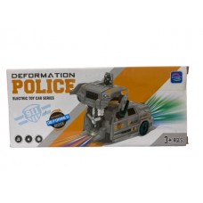 AUTO TRANSFORMER CON LUZ Y SONIDO POLICIE DEFORMATION