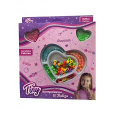 SET DE BIJOUTERIE PARA ARMAR TINY MEDIANO CORAZONES