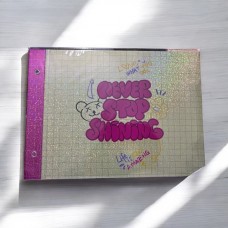 CARPETA PARA DIBUJO CON CORDON REXON TEENLAND HOLOGLITTER