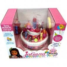 TORTA MUSICAL JULIANA CON LUZ GRANDE