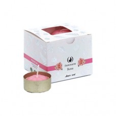 VELAS DE NOCHE PERFUMADAS X 12 ROSA