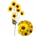 RAMOS DE FLORES ALTAS GIRASOLES x 6